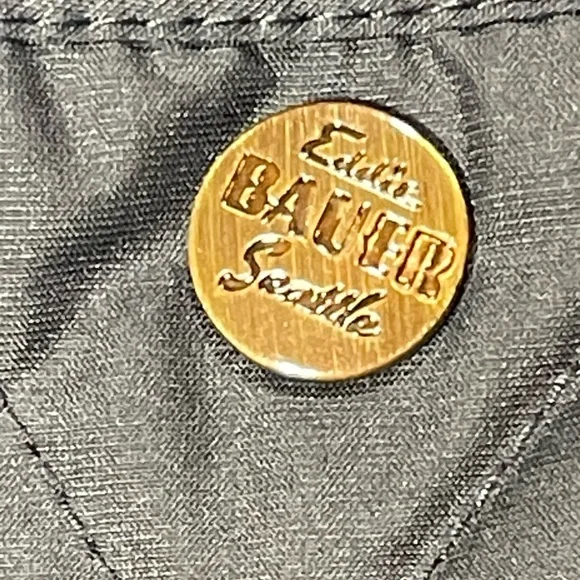 Eddie Bauer Navy Quilted Goosedown Vest - Picture 8 of 14